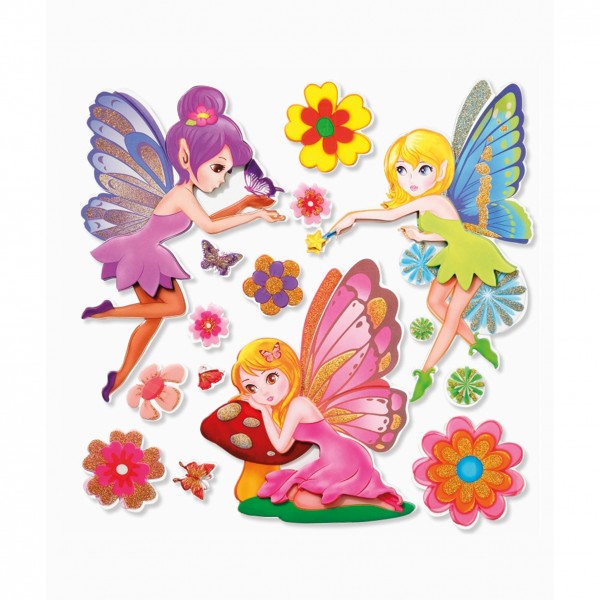 XXL 3D-Sticker Fairy