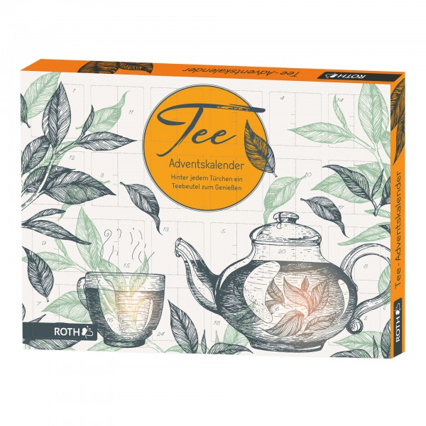 Tee-Adventskalender - 24 Bio-Teebeutel